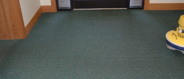 Clean office carpet flooring